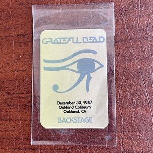 Grateful Dead Backstage Pass